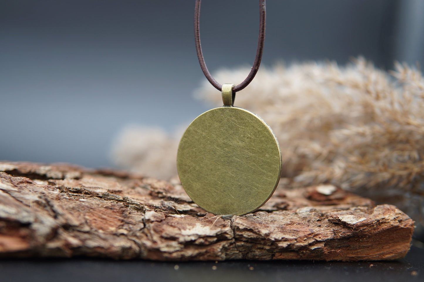 Blume des Lebens Orgonit Amulett – Talisman für Frauen – Blau Bronze Design