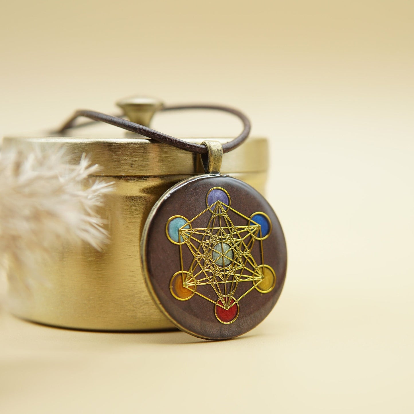 Metatron Orgonit – Chakra-Amulett für Balance, Lichtarbeit & Schutz