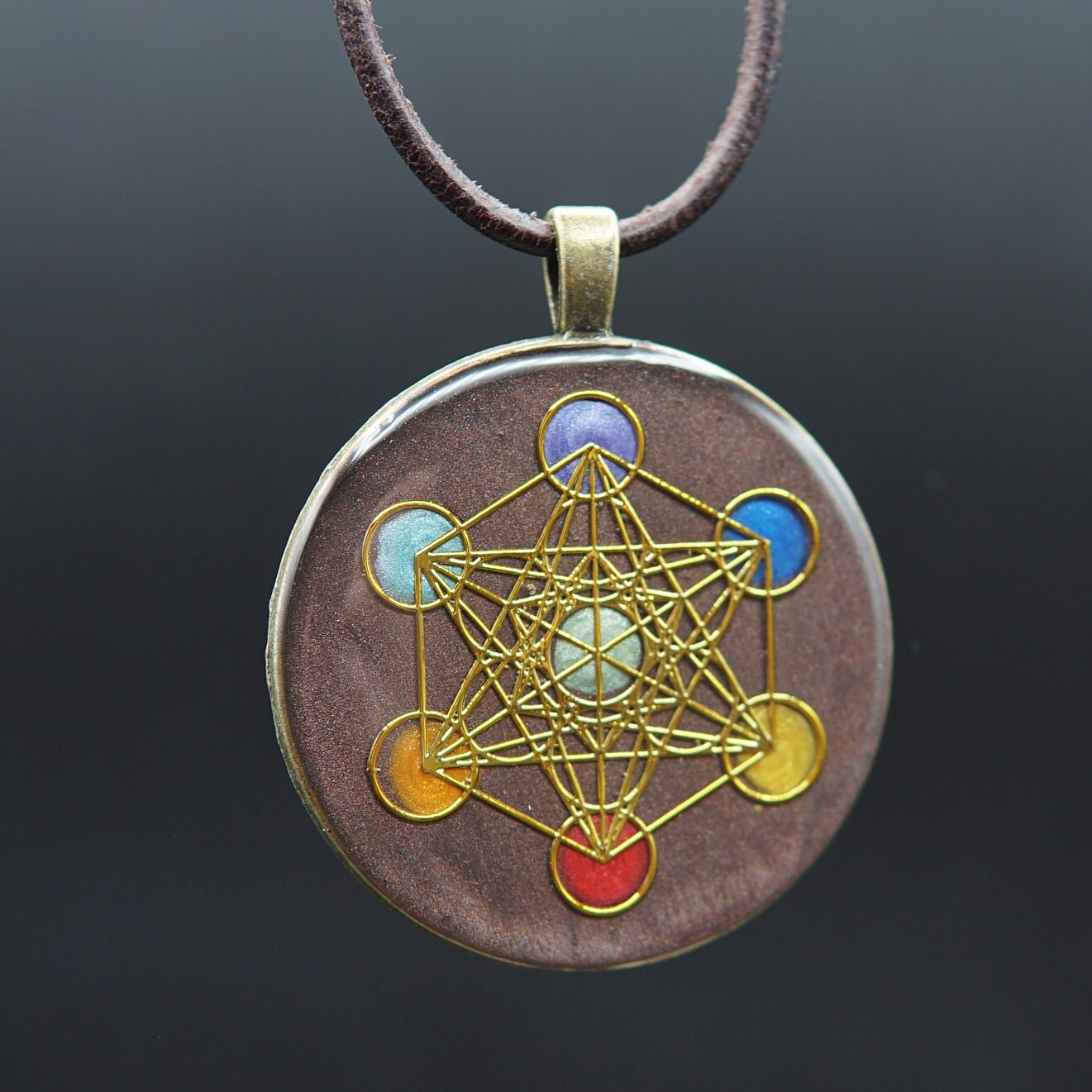 Metatron Orgonit – Chakra-Amulett für Balance, Lichtarbeit & Schutz