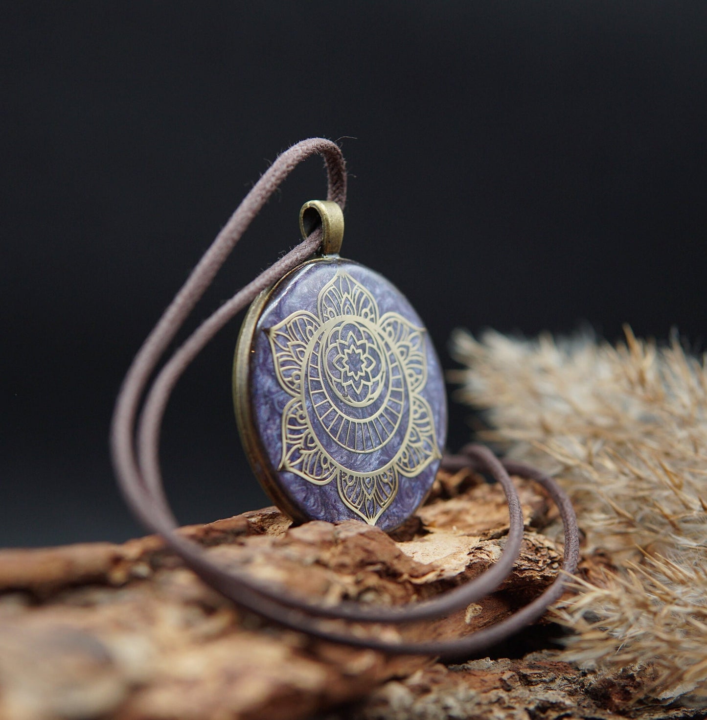 Chakra Mandala Orgonit Amulett – Kreativität & Spiritualität Energie Talisman Svadhishthana