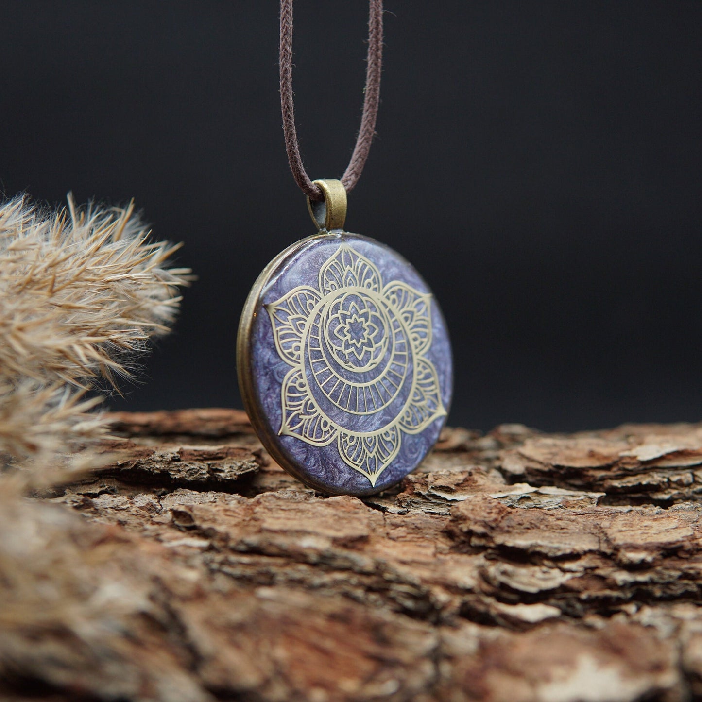 Chakra Mandala Orgonit Amulett – Kreativität & Spiritualität Energie Talisman Svadhishthana