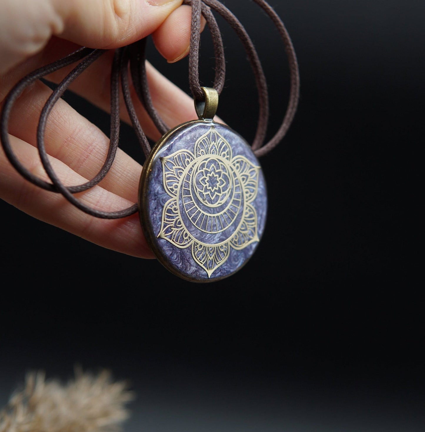 Chakra Mandala Orgonit Amulett – Kreativität & Spiritualität Energie Talisman Svadhishthana
