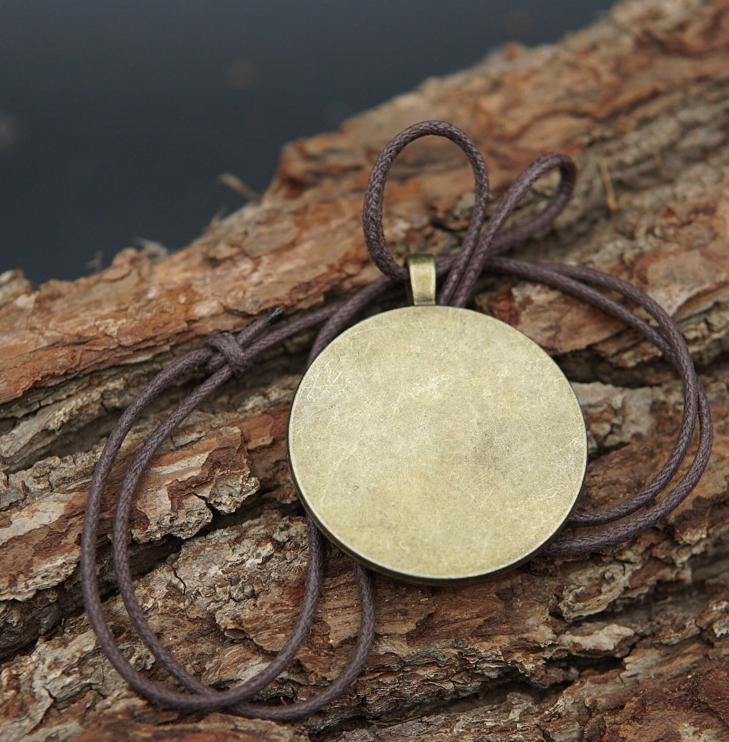 Blume des Lebens Orgonit – Lichtarbeit & Feng Shui Energieanhänger Braun Bronze