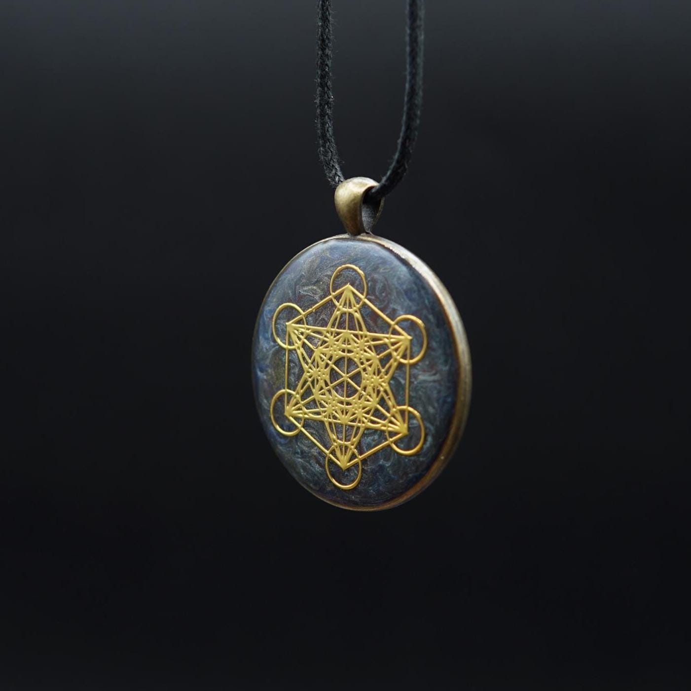 Metatron Symbol Orgonit – Spiritueller Schutz & Lichtarbeit Schmuck