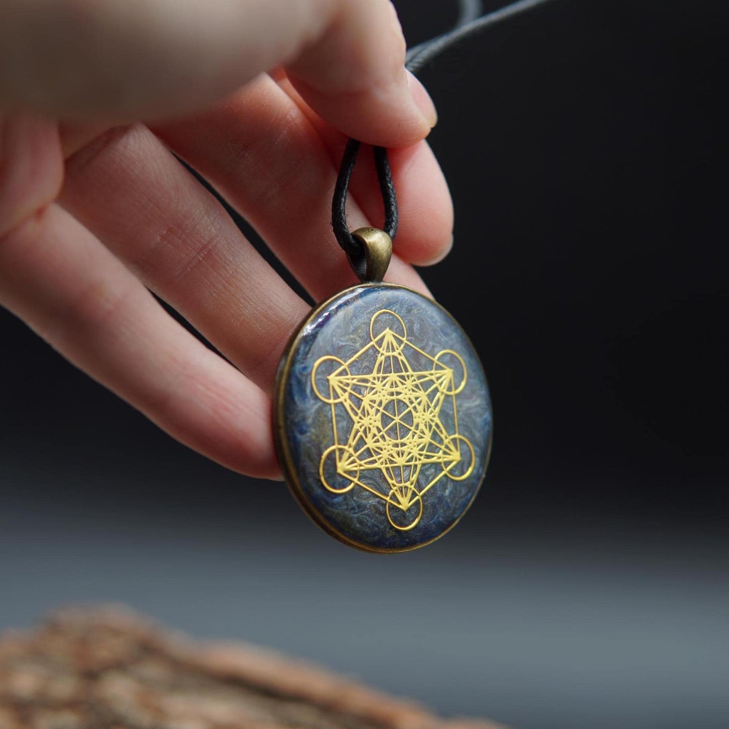 Metatron Symbol Orgonit – Spiritueller Schutz & Lichtarbeit Schmuck