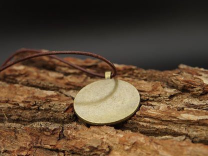 Metatron Orgonit Energieanhänger – Chi, Prana & Feng Shui in Braun Bronze