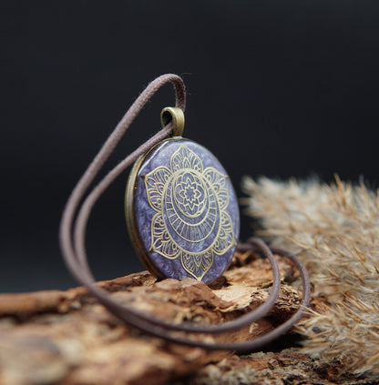 Chakra Mandala Orgonit Amulett – Kreativität & Spiritualität Energie Talisman Svadhishthana