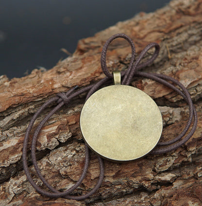 Blume des Lebens Orgonit – Lichtarbeit & Feng Shui Energieanhänger Braun Bronze