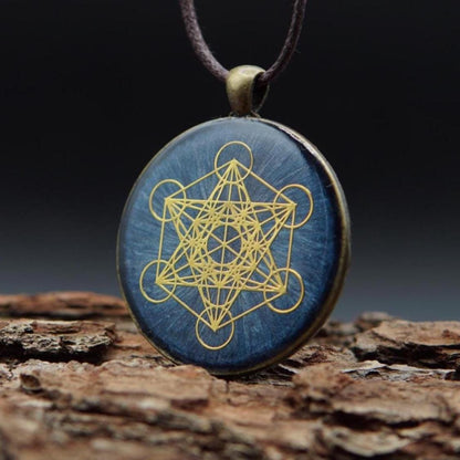 Metatron Symbol Orgonit – Spiritueller Schmuck für Schutz & Lichtarbeit