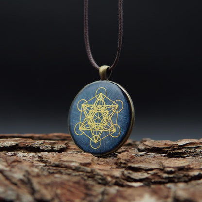 Metatron Symbol Orgonit – Spiritueller Schmuck für Schutz & Lichtarbeit