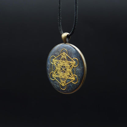 Metatron Symbol Orgonit – Spiritueller Schutz & Lichtarbeit Schmuck