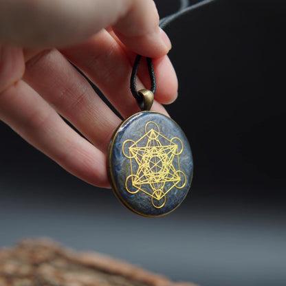 Metatron Symbol Orgonit – Spiritueller Schutz & Lichtarbeit Schmuck